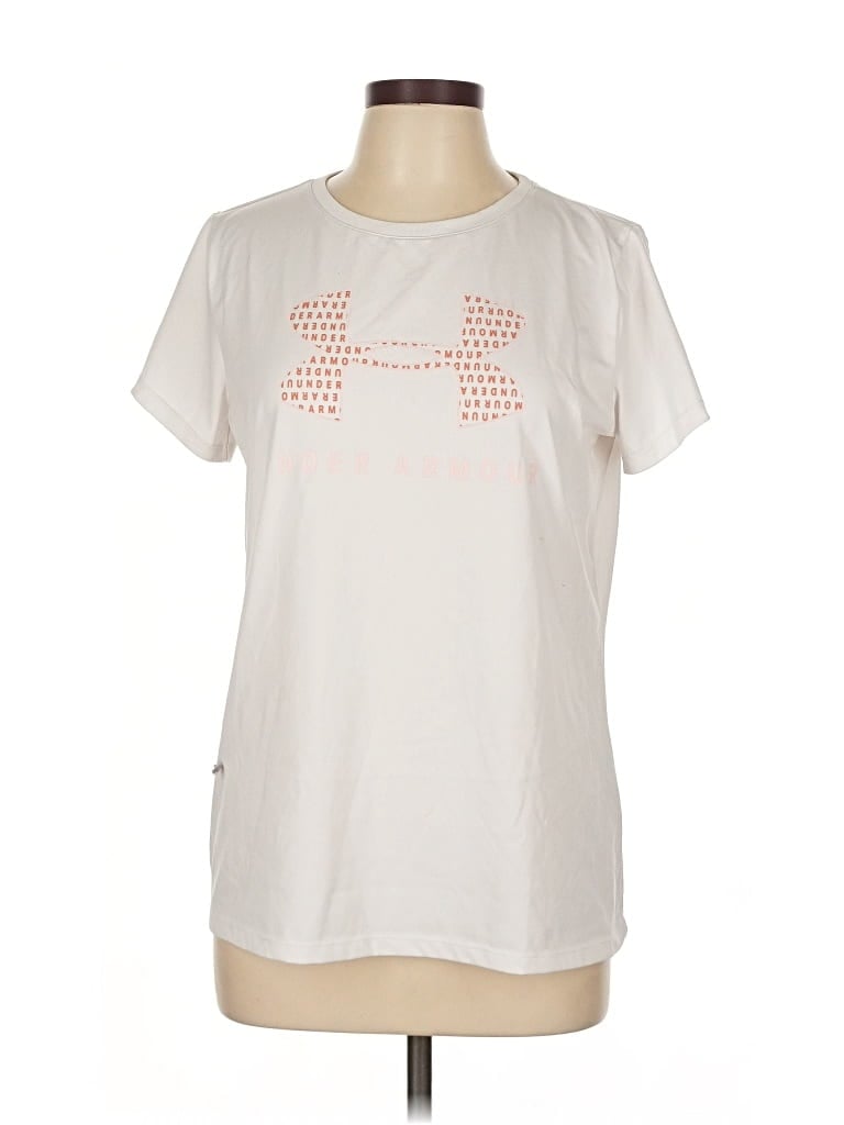 Pre-owned Under Armour Active T-shirt In White