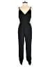 Aqua Solid Black Jumpsuit Size S - photo 1
