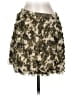 J.Crew 100% Silk Camo Green Silk Skirt Size 0 - photo 1