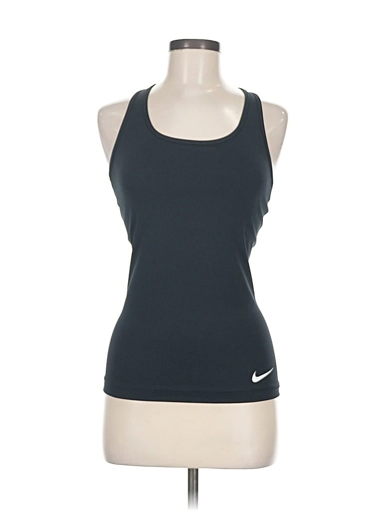 Pre-owned Nike Active Tank Top In Blue