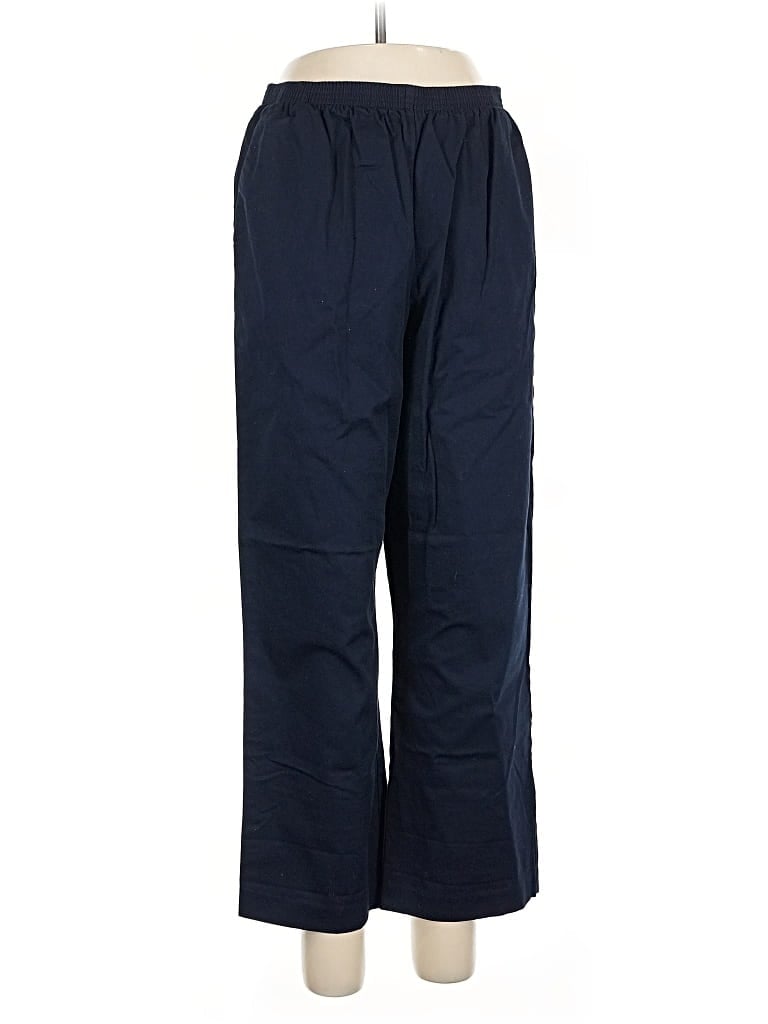 Pre-owned Alfred Dunner Casual Pants In Blue