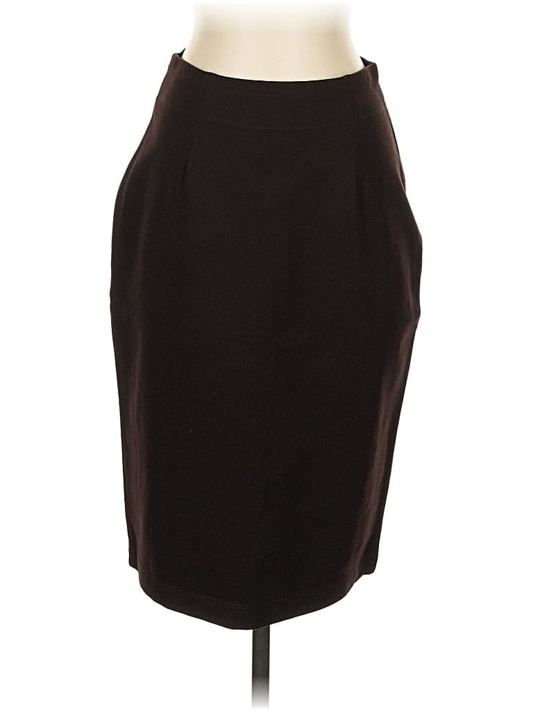 Pre-owned Eileen Fisher Formal Skirt In Brown