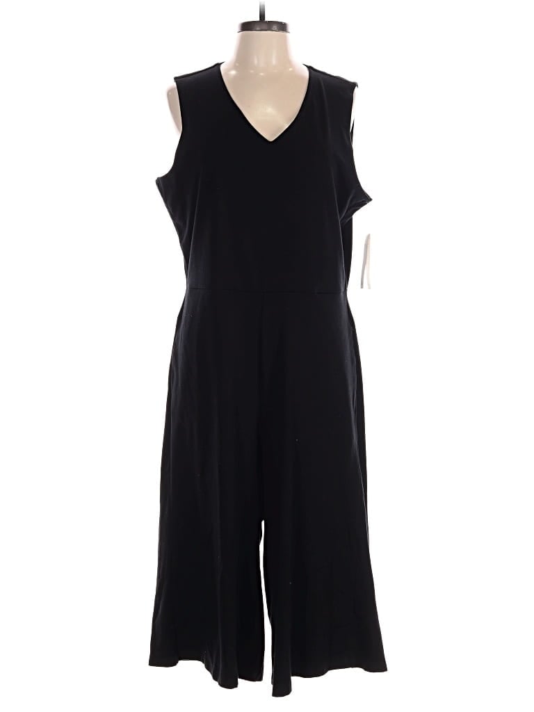 Pre-owned Eileen Fisher Jumpsuit In Black