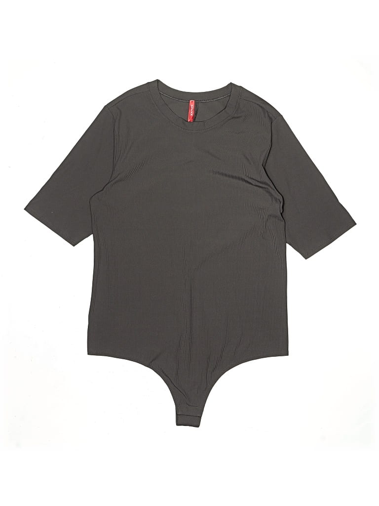 Pre-owned Spanx Bodysuit In Gray