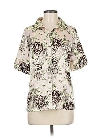 Vertigo Paris Short Sleeve Blouse (view 1)