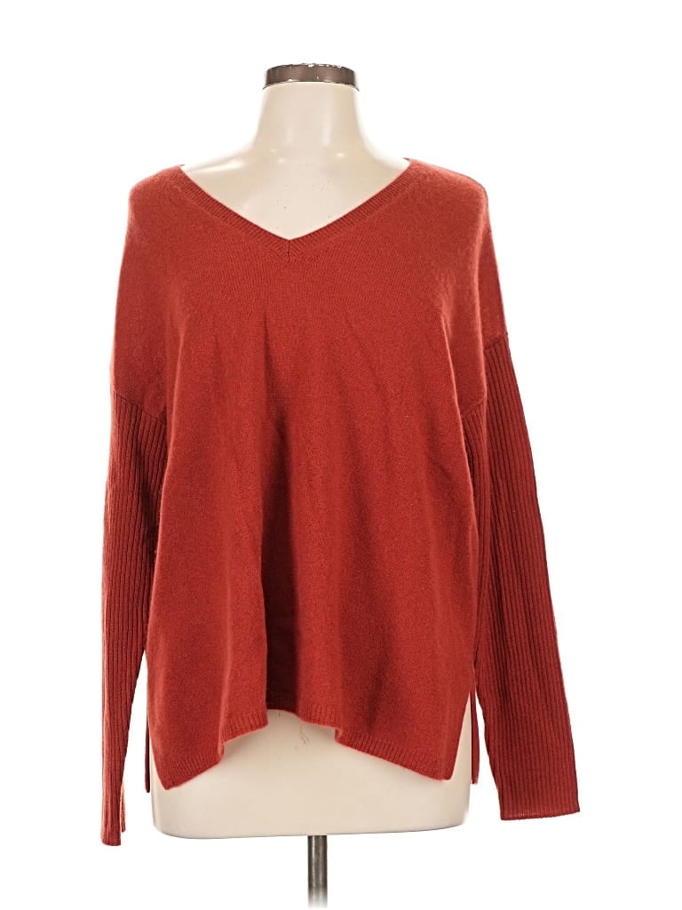 C By Bloomingdale's Pullover Sweater In Red