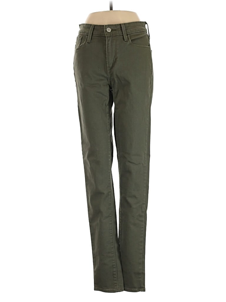 Pre-owned Levi's Jeans In Green