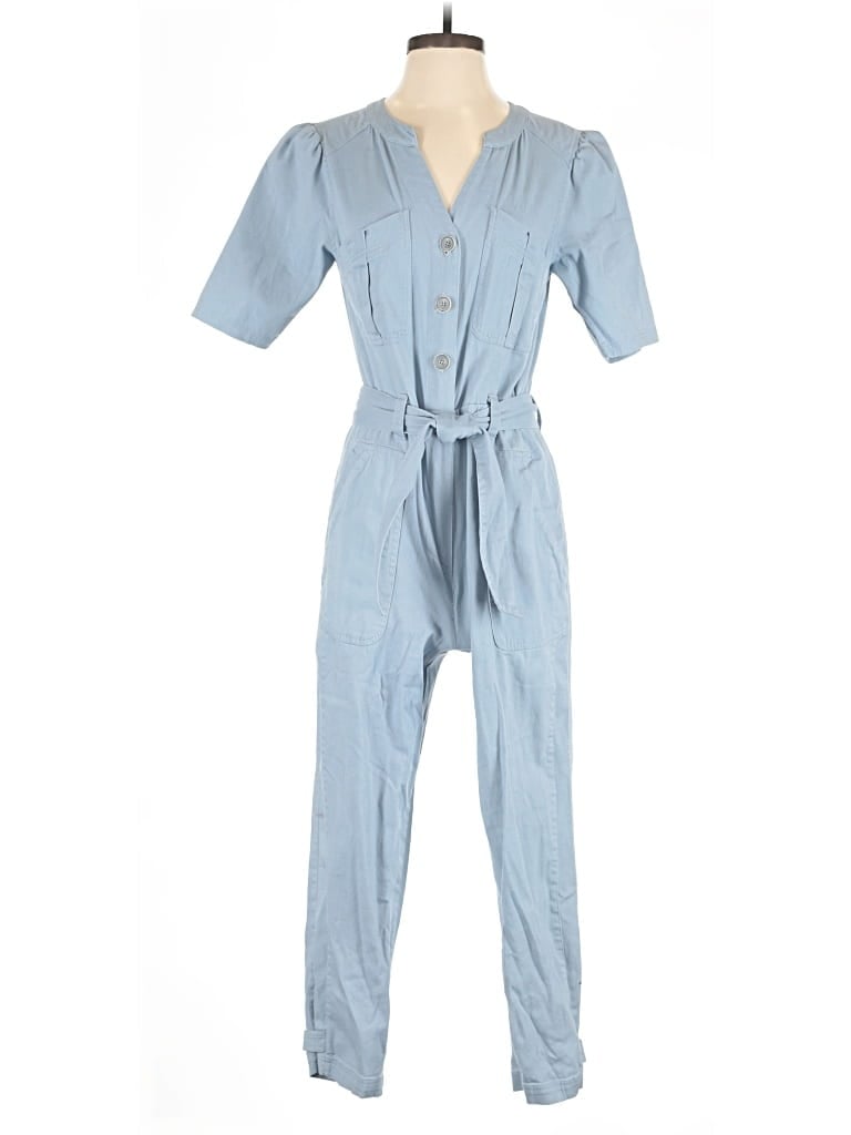 Pre-owned Democracy Jumpsuit In Blue