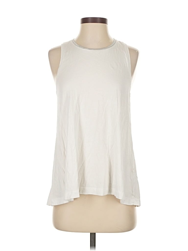 Pre-owned Club Monaco Sleeveless T-shirt In White