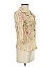 Armani Collezioni 100% Polyester Gold Jacket Size 4 - photo 4