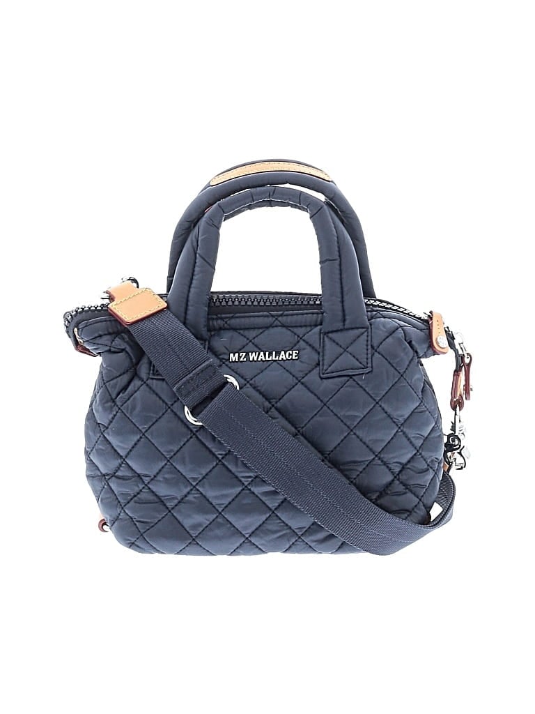 Pre-owned Mz Wallace Satchel In Blue
