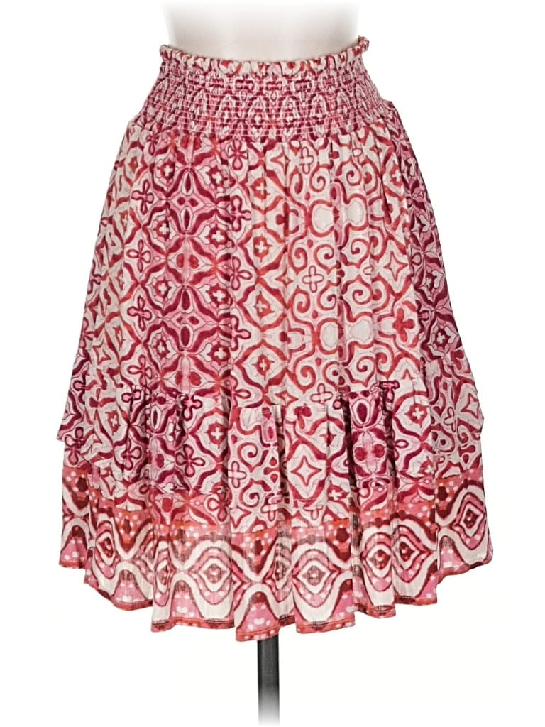 Pre-owned Nicole Miller Casual Skirt In Red