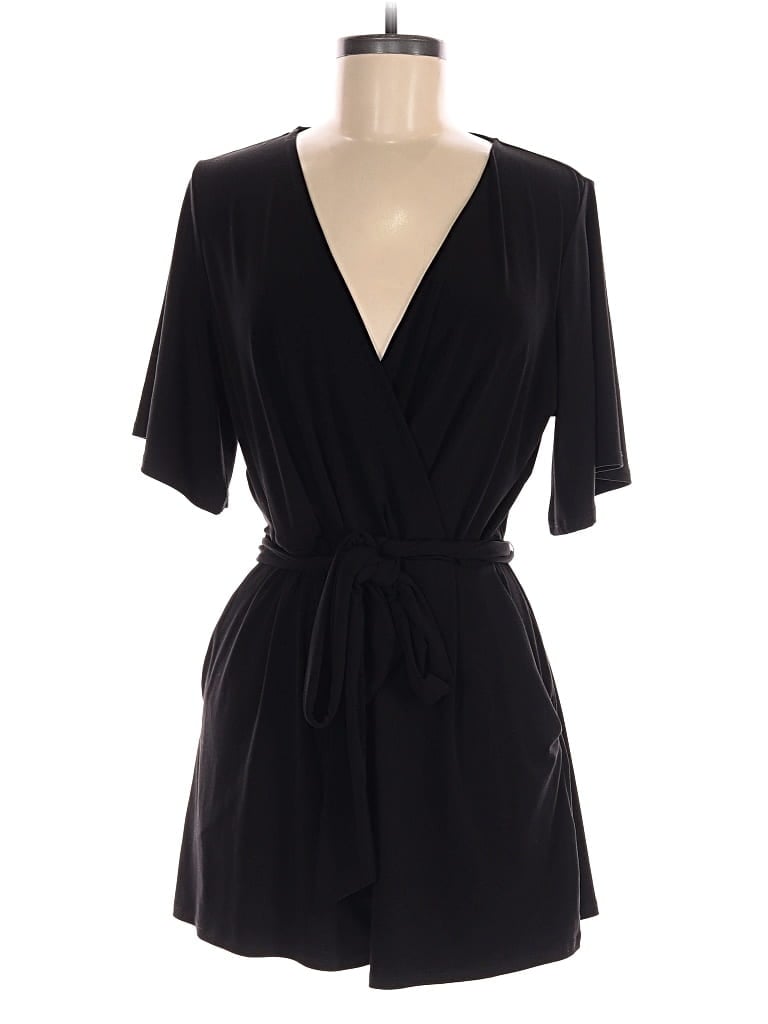Pre-owned Express Romper In Black