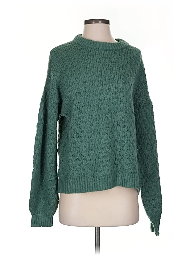 Pre-owned A New Day Pullover Sweater In Green