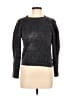 1.State Metallic Black Pullover Sweater Size M - photo 1