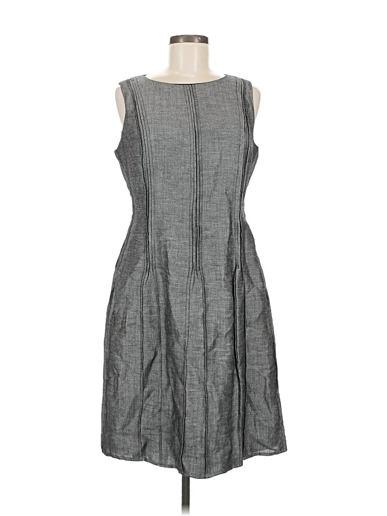 Pre-owned Calvin Klein Casual Dress In Gray