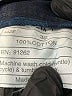 Assorted Brands 100% Cotton Solid Blue Jeans Size 32 waist - photo 8