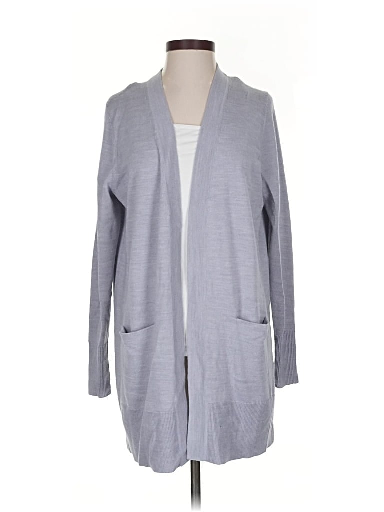 Pre-owned Nordstrom Cardigan Sweater In Gray