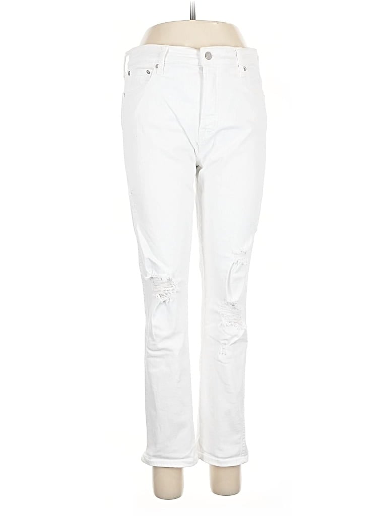 Pre-owned Gap Jeans In White