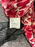 Gerard Darel 100% Silk Animal Print Red Long Sleeve Silk Top Size 10 (42) - photo 7