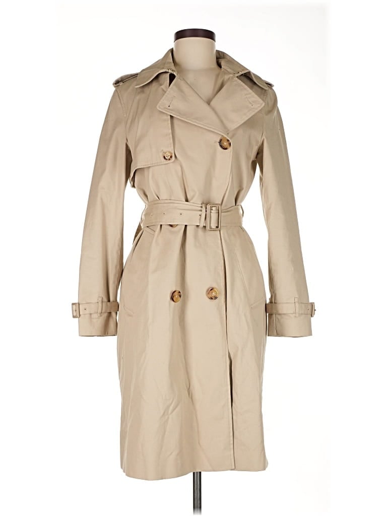 Pre-owned Mng Trenchcoat In Brown