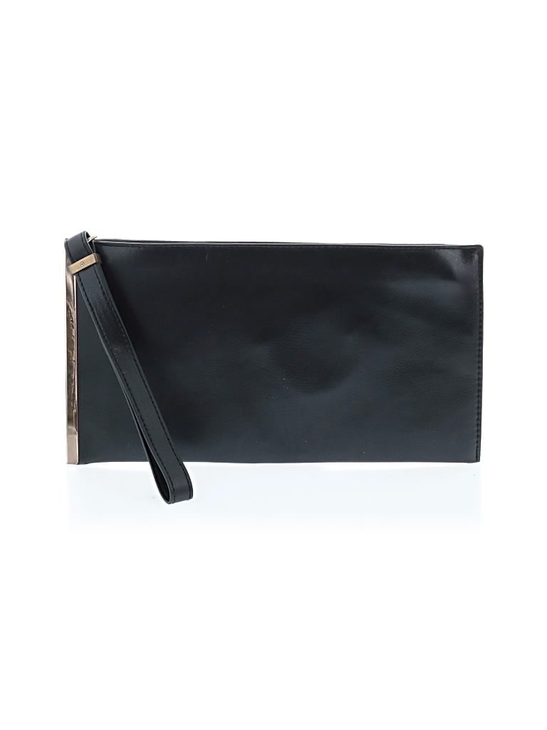 Pre-owned Unbranded Wristlet In Black
