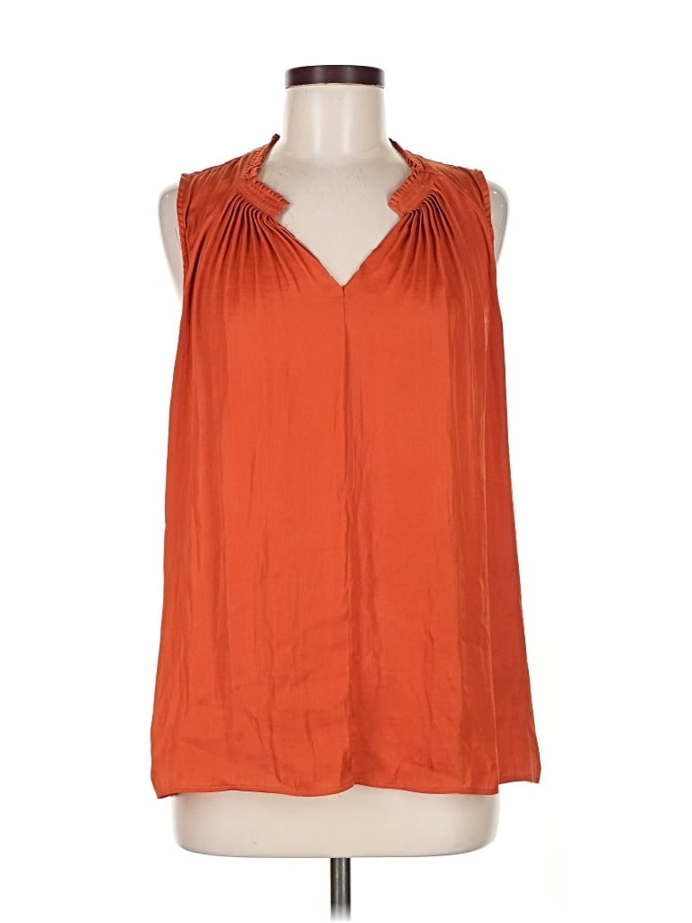 SIMPLY VERA VERA WANG Pre-owned Sleeveless Blouse In Orange
