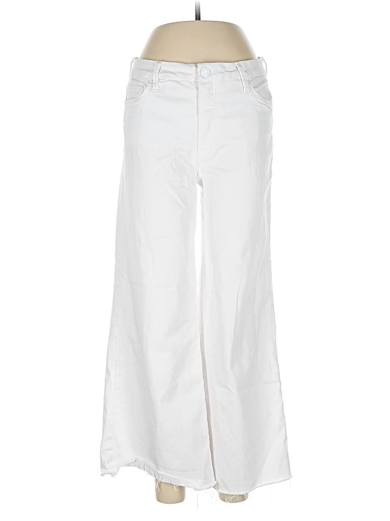 Pre-owned Kut From The Kloth Casual Pants In White