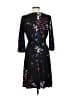 DKNY Floral Black Casual Dress Size 6 - photo 2