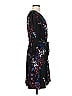 DKNY Floral Black Casual Dress Size 6 - photo 4