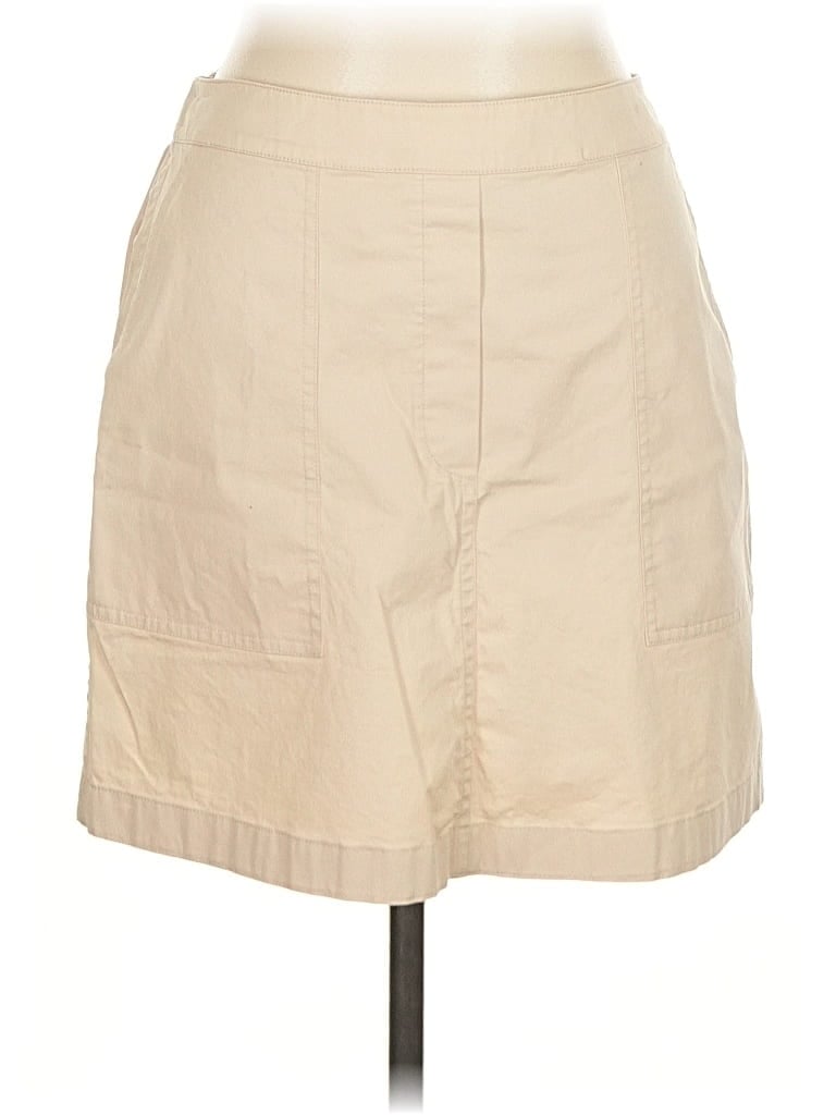 Pre-owned Theory Casual Skirt In Brown