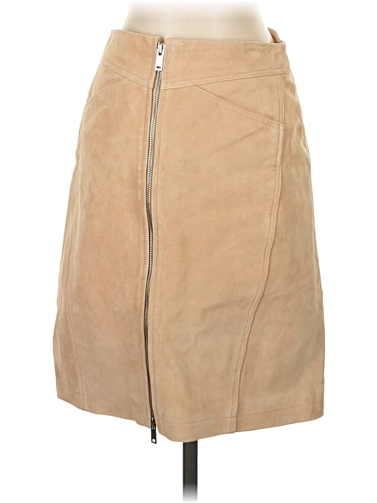 Pre-owned Mng Casual Skirt In Brown