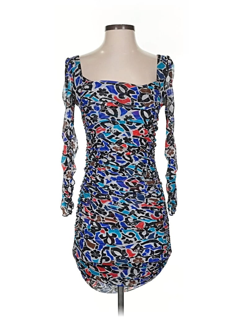 Pre-owned Diane Von Furstenberg Cocktail Dress In Blue