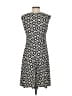 Wisp Print Black Casual Dress Size 4 (petite) - photo 2
