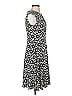 Wisp Print Black Casual Dress Size 4 (petite) - photo 4