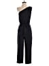Express 100% Polyester Solid Black Jumpsuit Size S - photo 1