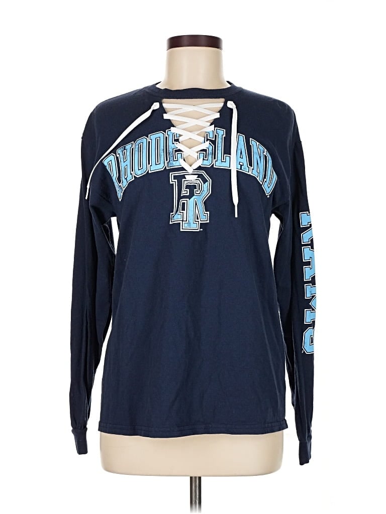 Pre-owned Fanatics Long Sleeve T-shirt In Blue