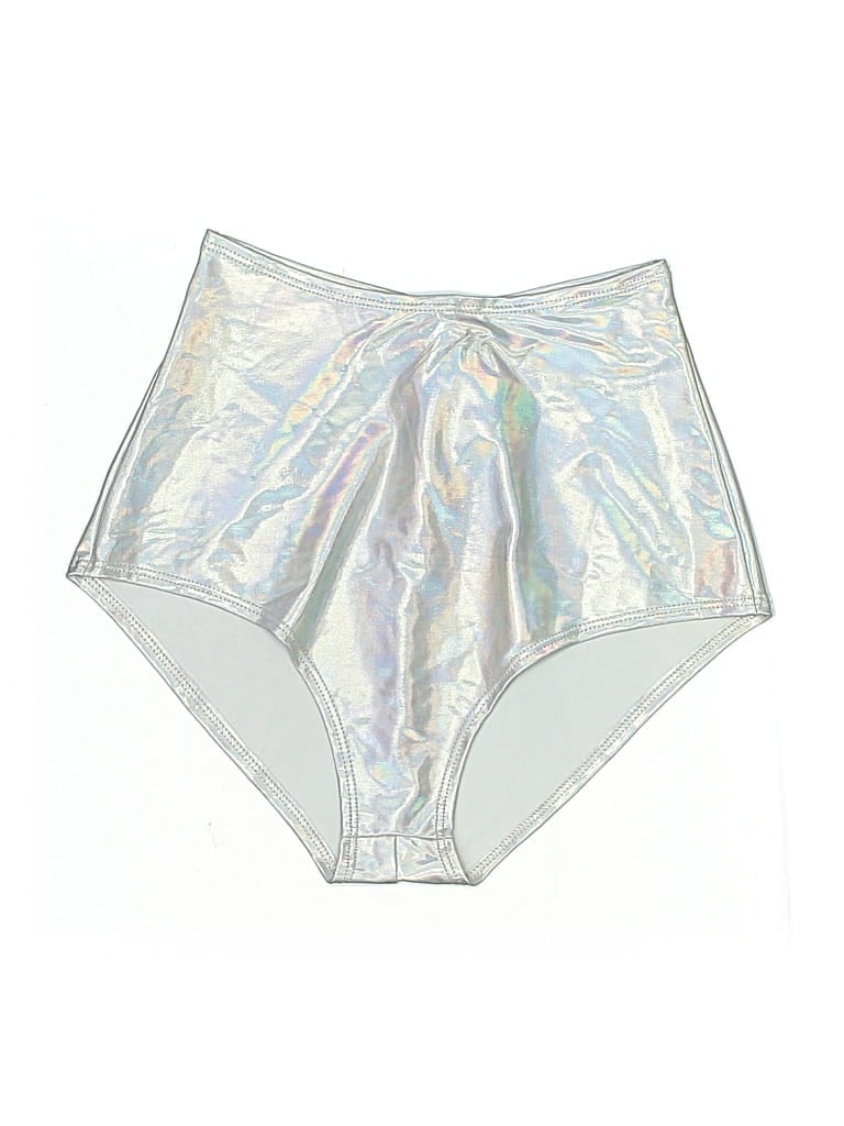 Pre-owned Valentine Swimsuit Bottoms In Silver