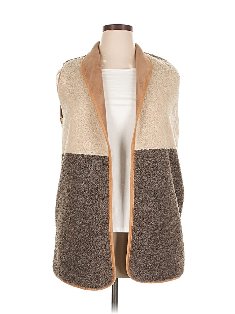 Pre-owned Unbranded Vest In Brown