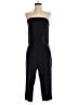 Express 100% Polyester Color Block Black Jumpsuit Size XS - photo 1