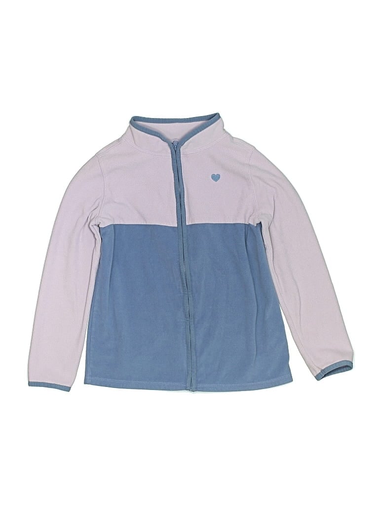 Pre-owned Oshkosh B'gosh Kids' Fleece Jacket In Blue