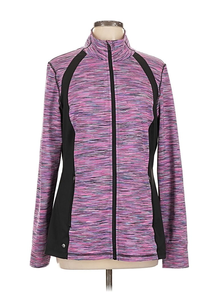 Pre-owned Ideology Track Jacket In Purple