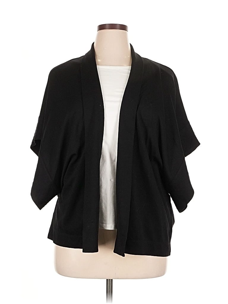 Pre-owned Natori Blazer Jacket In Black