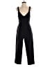 Dress Forum Solid Black Jumpsuit Size S - photo 1
