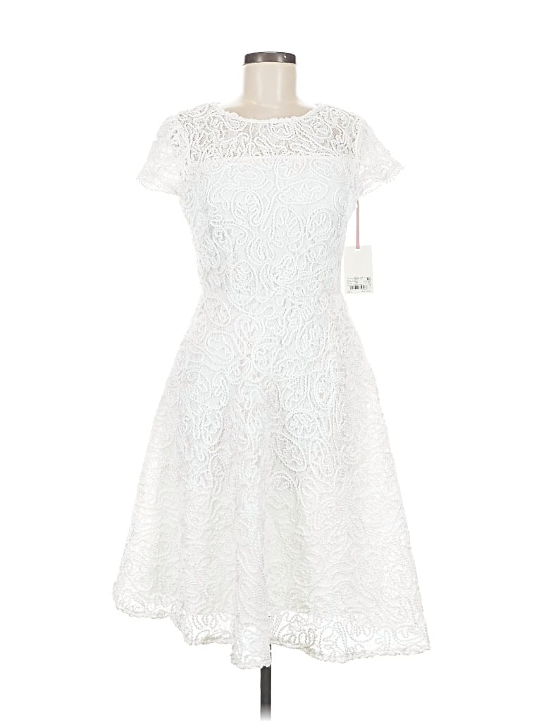 Alex Marie Cocktail Dress In White