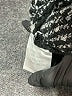 Cocogio Tweed Black Cardigan Size L - photo 8