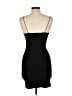 Zara Solid Black Cocktail Dress Size L - photo 2