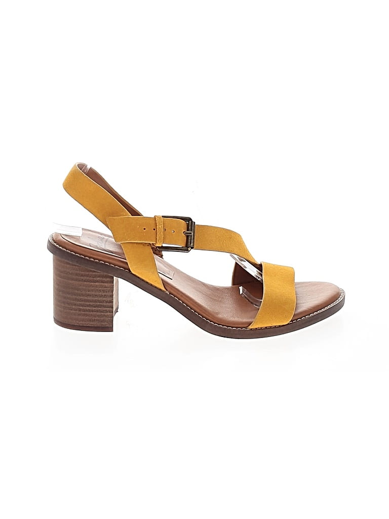 Pre-owned Zodiac Sandals In Yellow