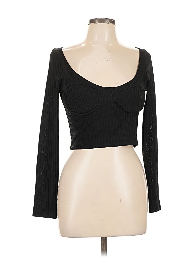 Pre-owned Fleur Du Mal Pullover Sweater In Black