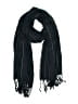 H&M 100% Acrylic Black Blue Scarf One size - photo 1